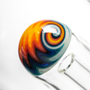 Toro - Stout Size - Circ/Circ - Blue Stardust & White Satin w/ Fire & Ice Wag - The Cave