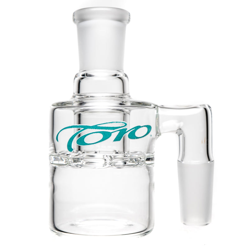 Toro - Dry Catcher - 14mm - Aqua & White Script - The Cave