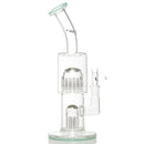 Toro - Double Micro - 7/13 - White Satin & Atlantis w/ Green Jailhouse Reversal - The Cave