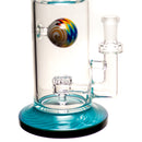 Toro - Jet Perc - 10mm - Agua Azul & Black w/ Rainbow Linework - The Cave