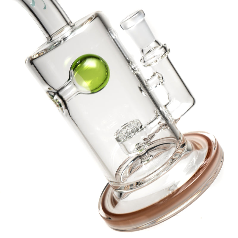 Toro - Jet Perc - 10mm - White Satin & Brown w/ Krippy - The Cave