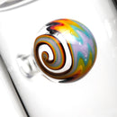 Toro - Jet Perc - 14mm - Purple Satin & Atlantis w/ Rainbow Wag - The Cave