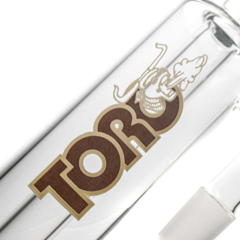 Toro - Ashcatcher - Circ - 18mm - Brown & Tan Smoking Bull Label - The Cave