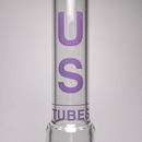 US Tubes - 15" Straight Fixed Circ 38x5 - Purple Vertical Label - The Cave