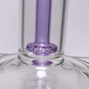 US Tubes - 15" Straight Fixed Circ 38x5 - Purple Neck - White & Purple Vertical Label - The Cave