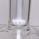 US Tubes - 15" Straight Fixed Circ 38x5 - White Neck - White & Red Highway Label - The Cave
