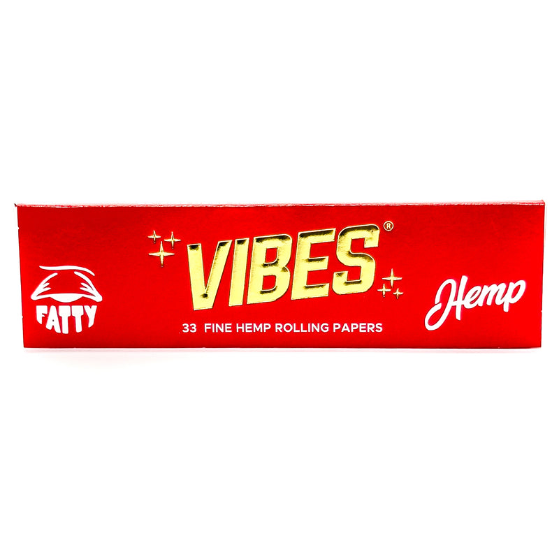 Vibes - Fatty Hemp - 33 Paper Booklet - Single Pack - The Cave