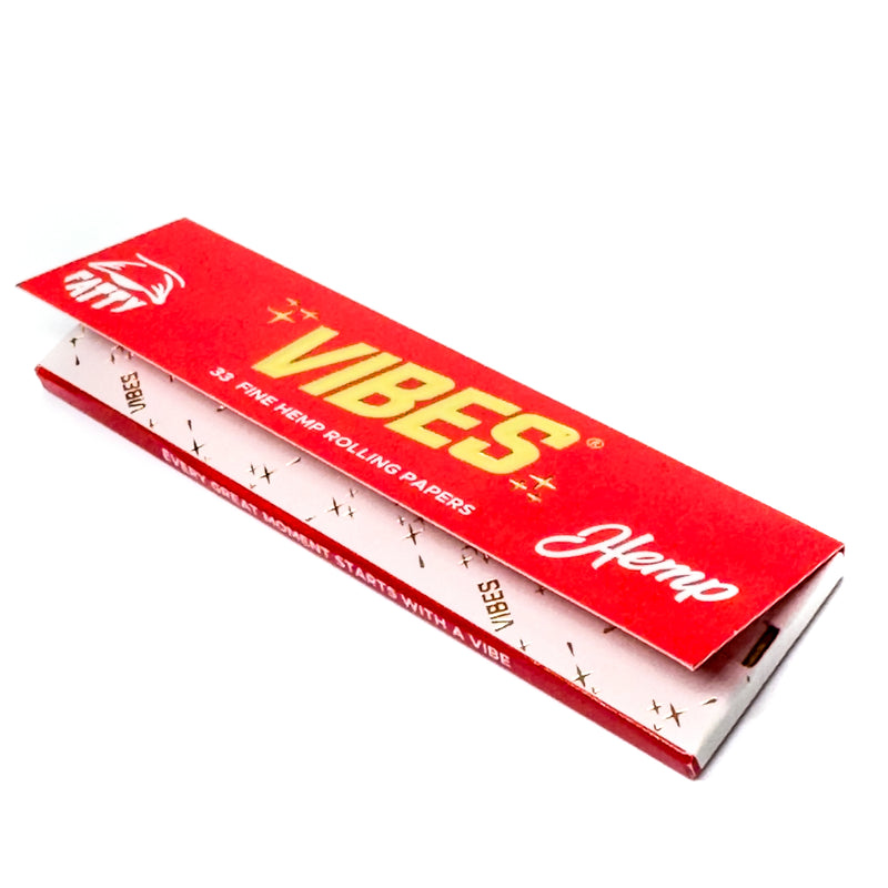 Vibes - Fatty Hemp - 33 Paper Booklet - 50 Pack Box - The Cave