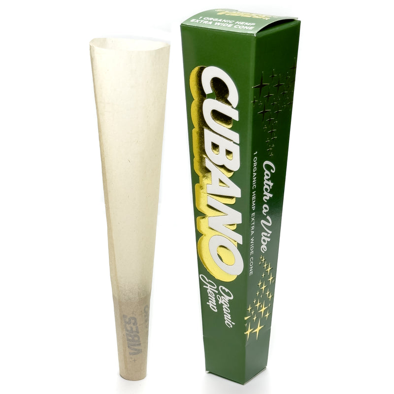 Vibes - Cubano Organic Hemp - 1 Cone - 24 Pack Box - The Cave