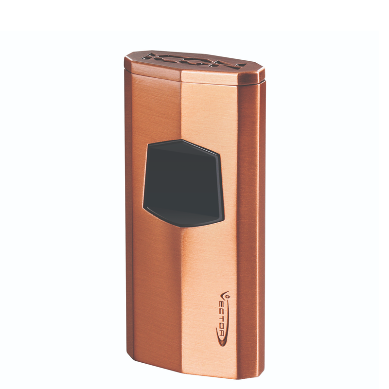 Vector - Icon - Triple Flame Torch Lighter - Copper Satin - The Cave