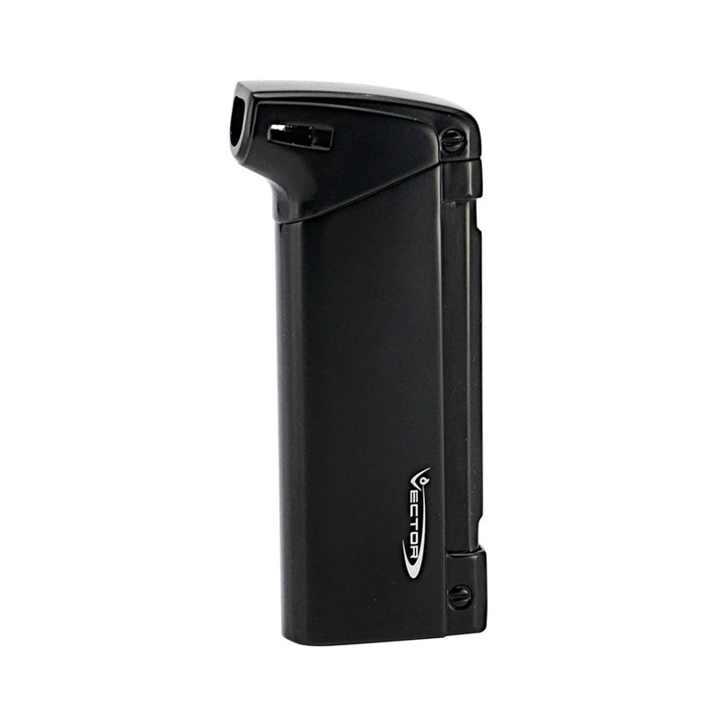 Vector - Aero - Single Soft Flame Lighter - Black Matte - The Cave