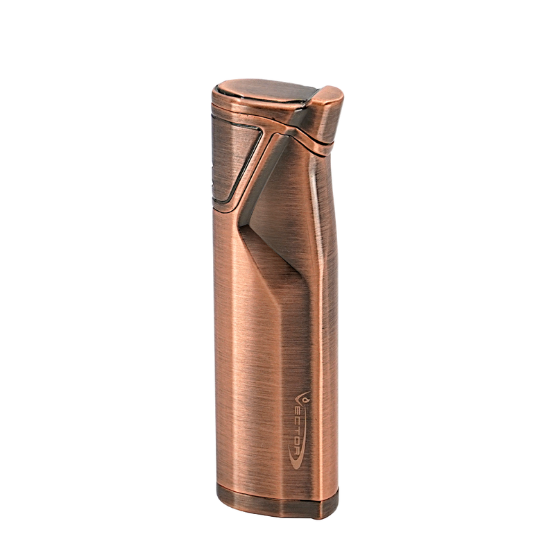 Vector - Cielo - Single Flame Torch Lighter - Copper Satin - The Cave