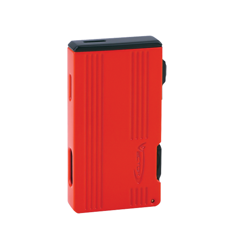 Vector Defiance Vector - Defiance - Single Flame Torch Lighter w/ Punch - Red Lacquer ...