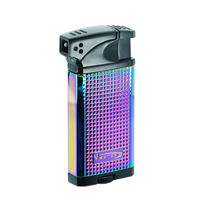 Vector - Duke - Dual Soft & Jet Single Flame Lighter - Prizm - The Cave