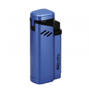 Vector - Empire - Quad Flame Torch Lighter w/ Punch - Light Blue - The Cave
