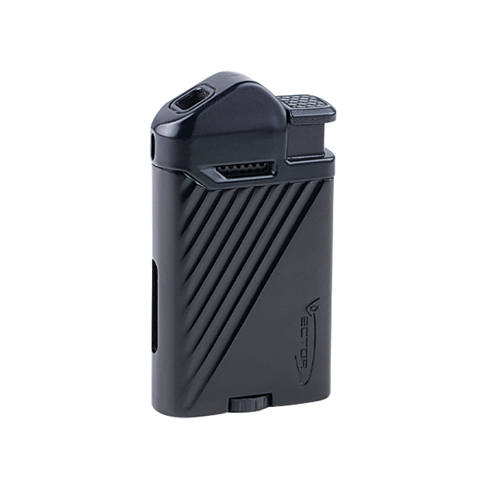 Fiercer Vector - Fiercer - Single Flame Torch Lighter - Black Matte - The Cave