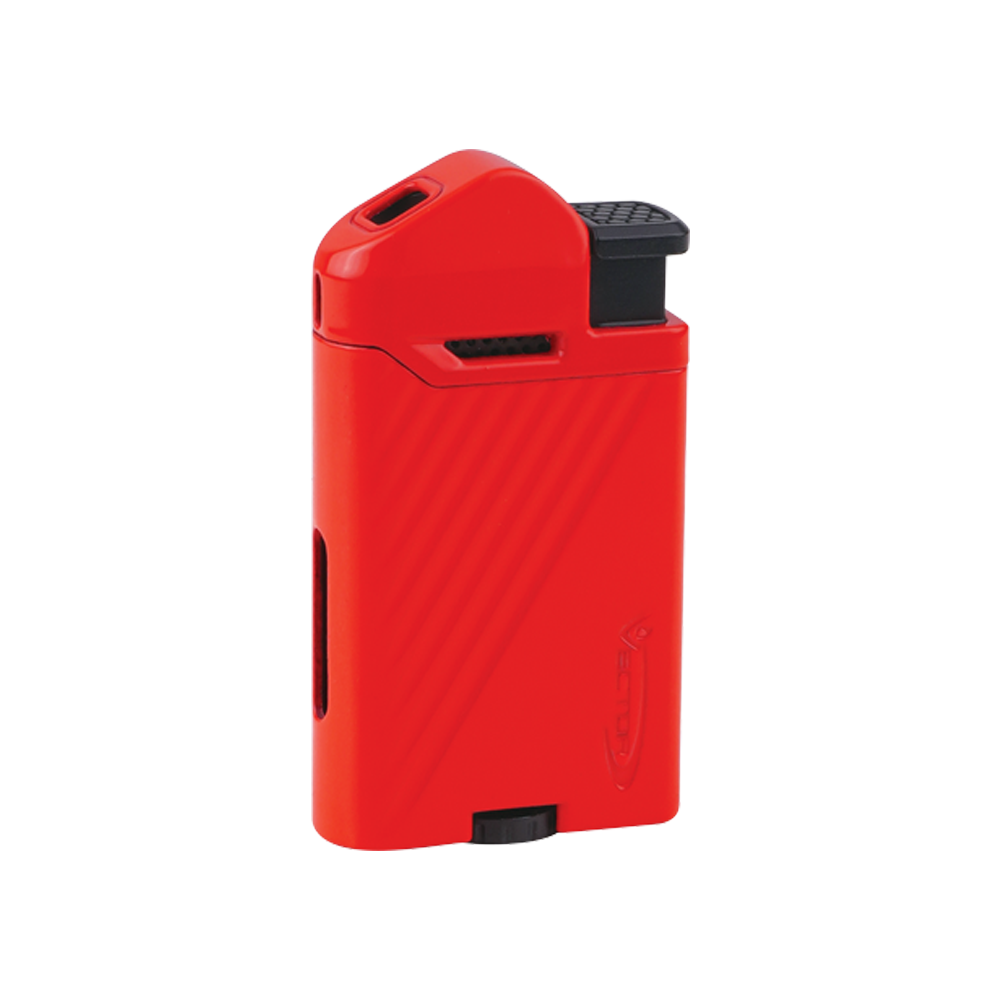 Fiercer Vector - Fiercer - Single Flame Torch Lighter - Red Lacquer - The Cave