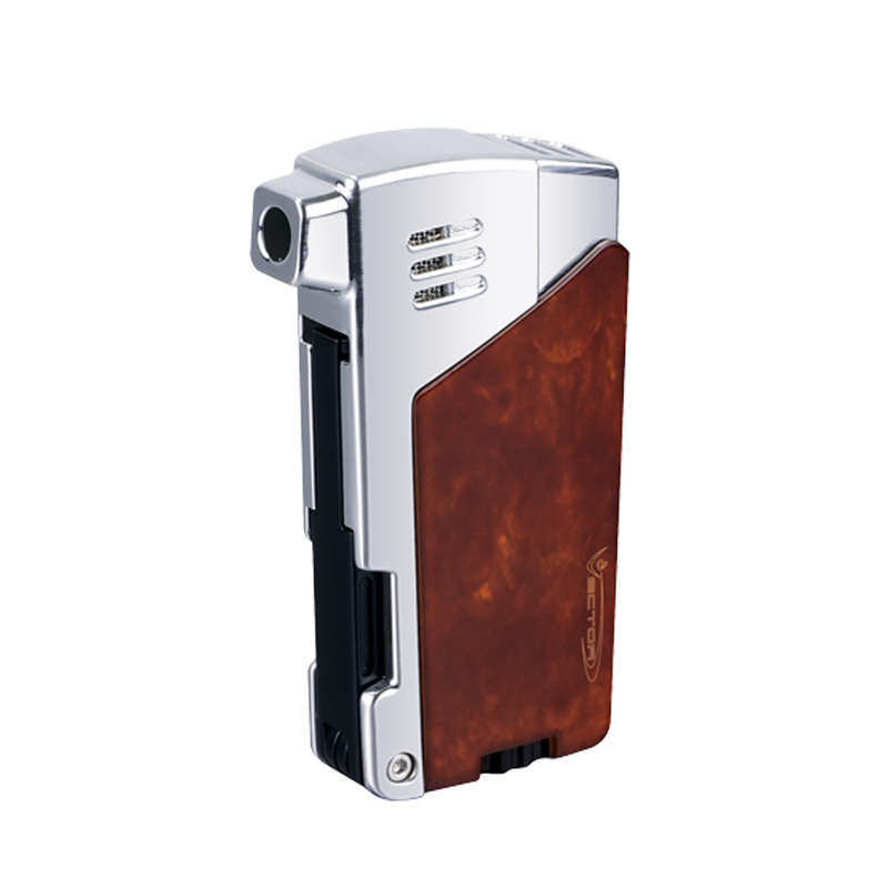 Vector - Gladius - Single Soft Flame Lighter w/ Tools - Mahogany Marble - The Cave