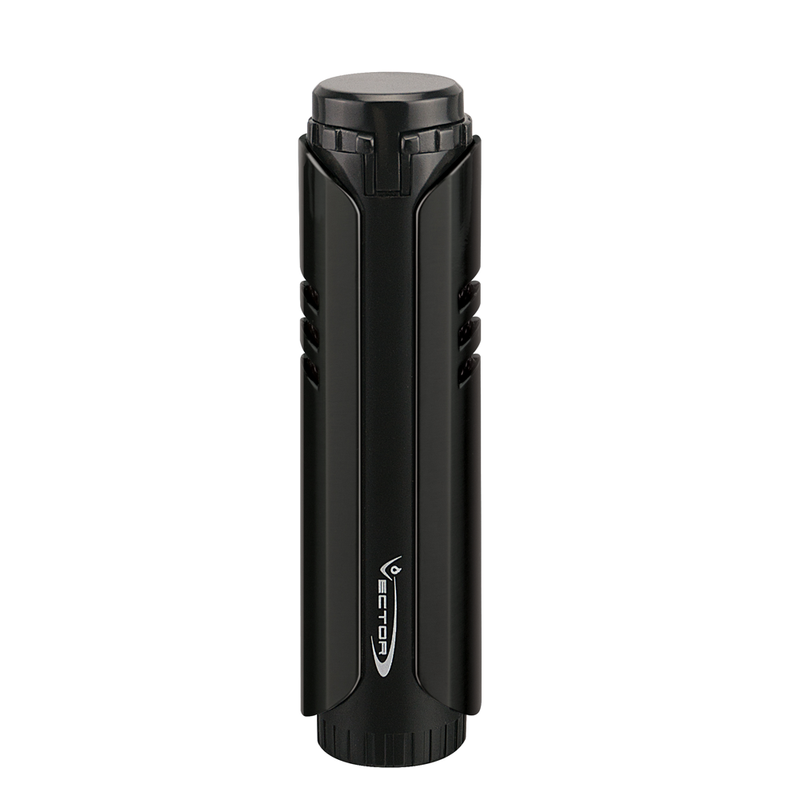 Vector - Maxtech - Single Flame Torch Lighter - Black Matte - The Cave