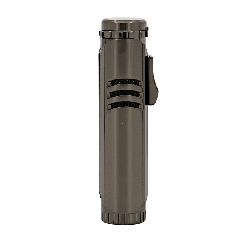 Vector - Maxtech - Single Flame Torch Lighter - Gunmetal Satin - The Cave