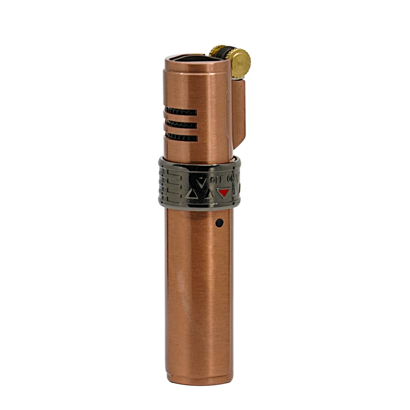 Vector - Robusto - Triple Flame Torch Lighter - Copper Satin