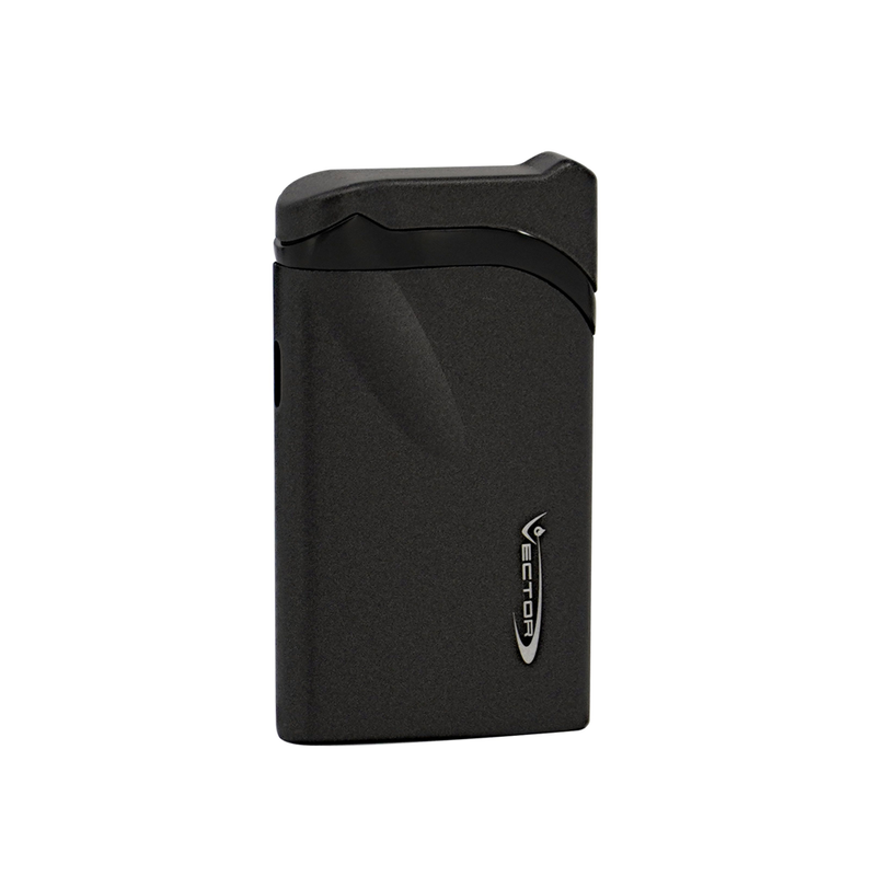 Vector - Ultra - Single Flame Torch Lighter - Black Matte - The Cave