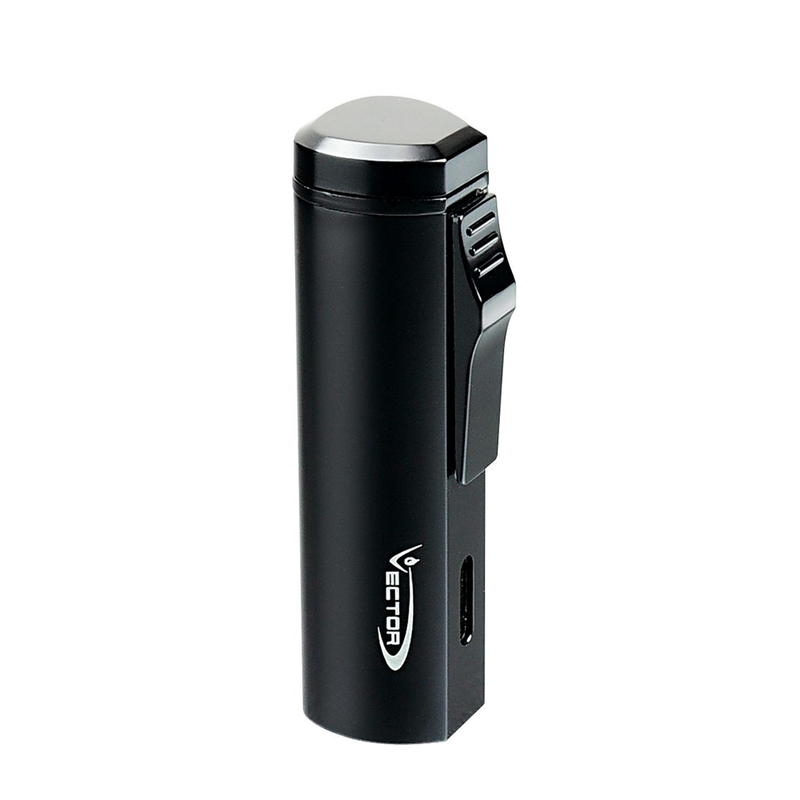 Vector - Vlast - Triple Flame Torch Lighter - Black Matte - The Cave