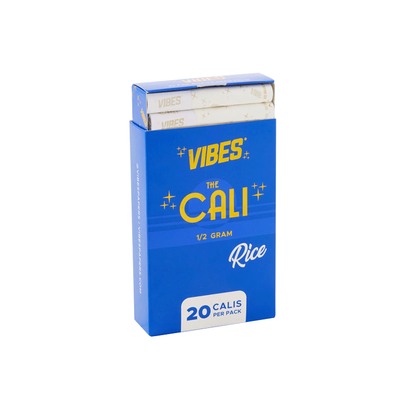 Vibes - The Cali - Rice - 20 Cones - 1/2 Gram - Single Pack - The Cave
