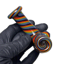 Aaron Vigil - Hammer - Rainbow & Black Linework - The Cave