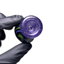 Aaron Vigil - Teardrop Chillum - Purple Rain w/ Blue & Green Linework - The Cave