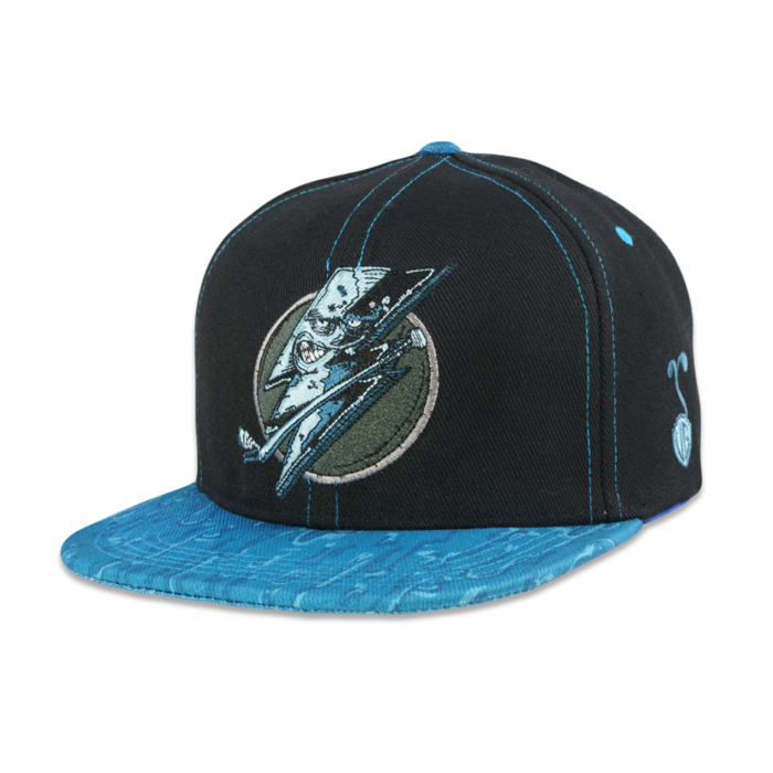 Grassroots - Vincent Gordon Ganja Bay Black Snapback Hat - Small/Medium - The Cave