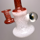 Waterhouse Glass - Marble Frit Rig - Red & White - The Cave