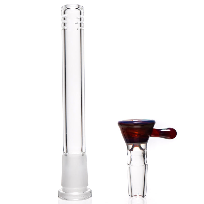 Wil Glass - Mini Beaker - 32x4 - Mai-Tai Accents - The Cave