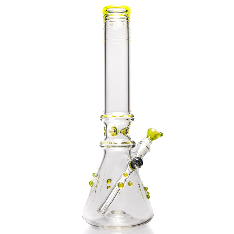 Wil Glass - Beaker - 50x5 - CFL Sunset Slyme Accents - The Cave