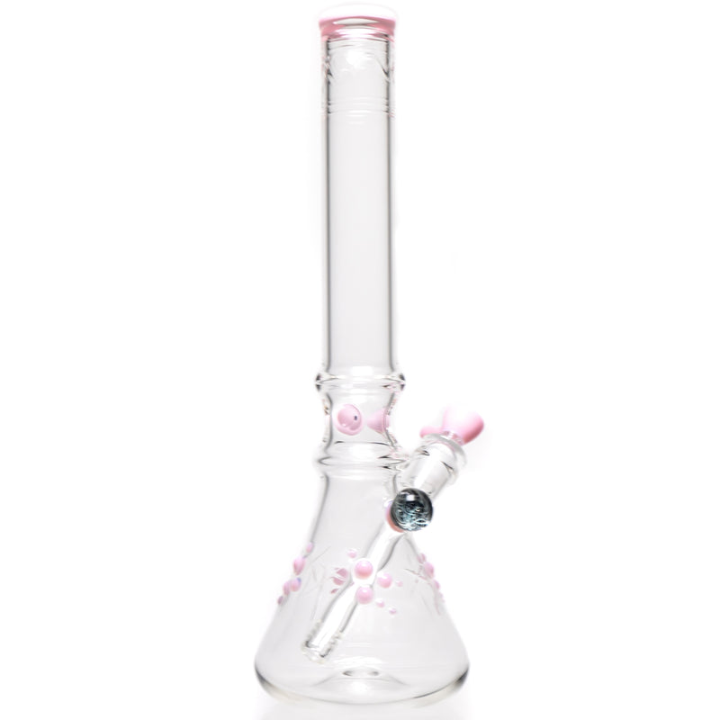Wil Glass - Beaker - 38x4 - Pink Cadillac Accents - The Cave