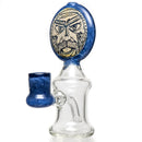 Glass by Ging - Etched Bearded Man Rig - The Cave