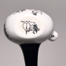Zach P - Sketch Spoon - White - Black - American Pipe Maker - The Cave
