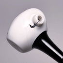 Zach P - Sketch Spoon - White - Black - American Pipe Maker - The Cave