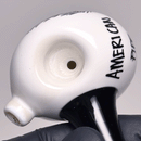 Zach P - Sketch Spoon - White - Black - American Pipe Maker - The Cave