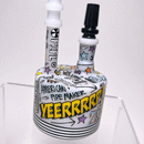 Zach Puchowitz - Puck Bubbler - Sketch Series - "American Pipe Maker" - The Cave
