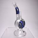 Zob - Halo Perc Bubbler - Purple & Black Wag