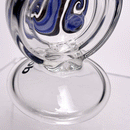 Zob - Halo Perc Bubbler - Purple & Black Wag