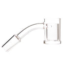 Shooters - 25mm Flat Top Quartz Banger & Slitted Insert - 14mm Male 45º - The Cave