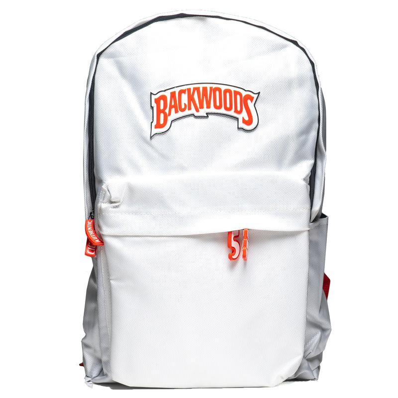 Backwoods Back Pack w/ Smell Proof Pouch - White