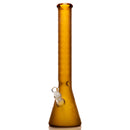 Phoenix Star - 18" Sandblasted Pineapple Beaker - Amber - The Cave