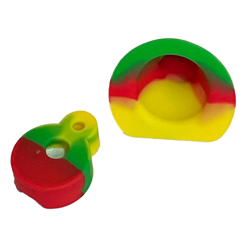 Dab Rite - Replacement Silicone Covers - Rasta - The Cave