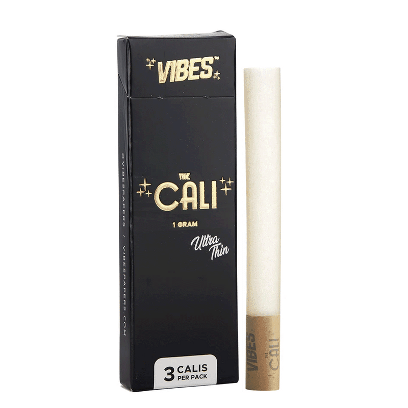 Vibes - The Cali - Ultra Thin - 3 Cones - 1 Gram - Single Pack - The Cave