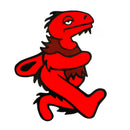 Elbo - Dancing Dino Silicon Mat - Regular - Red - The Cave