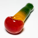 Crumb Glass Spoon - Rasta - The Cave