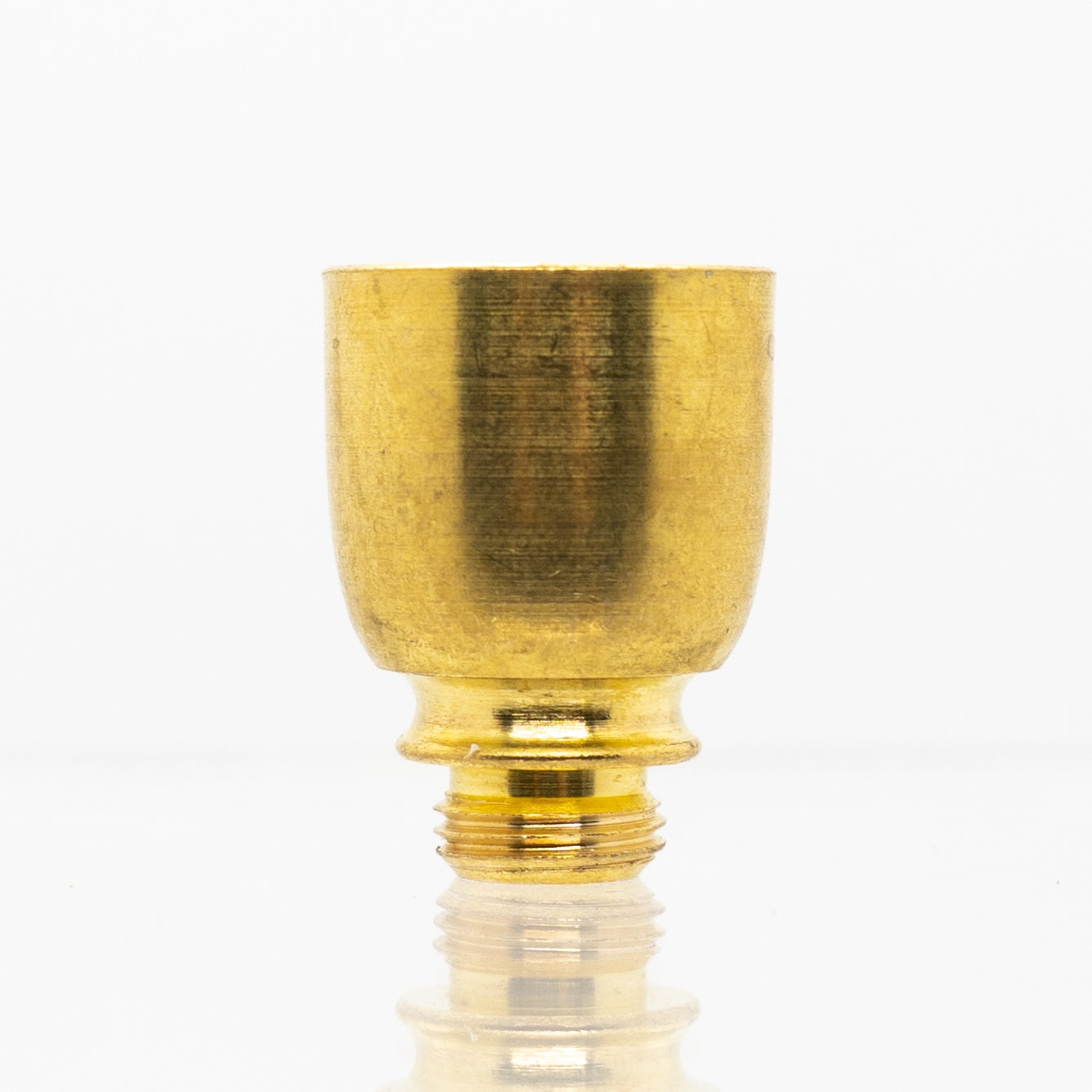 Metal Pipe Bowl Large Brass The Cave